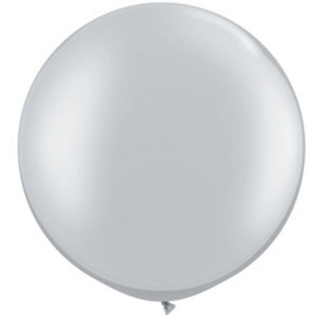 (image for) Round Latex ~ Silver (Float time 48 hrs) - Click Image to Close