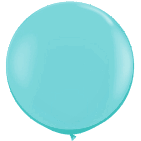 (image for) Round Latex ~ Caribbean Blue (Float time 48 hrs) - Click Image to Close