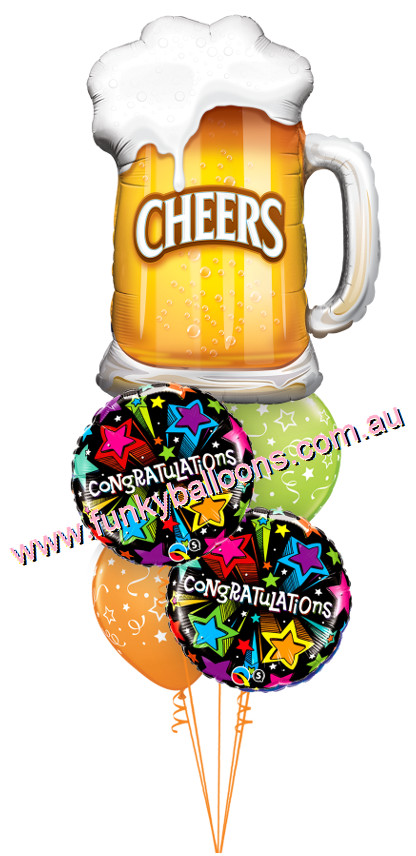 (image for) Beers + Cheers Congratulations Bouquet