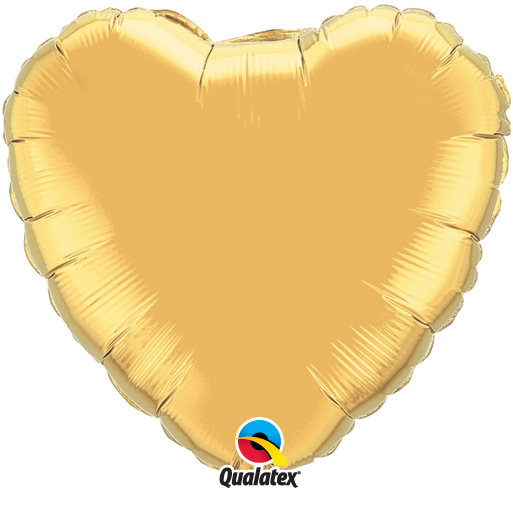 (image for) Gold Heart Foil - Click Image to Close
