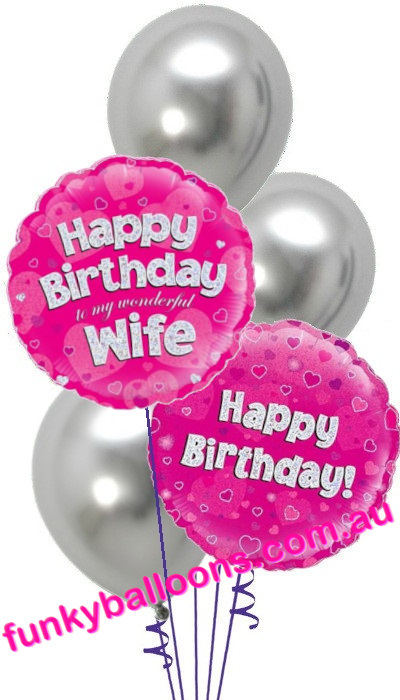 (image for) Happy Birthday Wife Bouquet