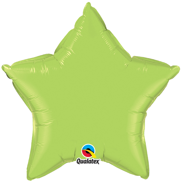 (image for) Lime Green Star Foil